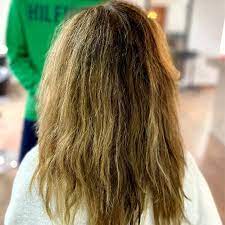 Cabelo antes do tratamento